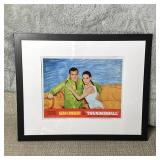 JAMES BOND THUNDERBALL - 21.5x17.5 Inch Framed...