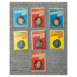 7x 1970 Topps - Scratch Off WIllie Stargell & More