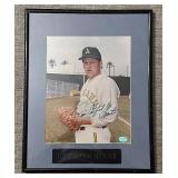 Jim Catfish Hunter Autograph Photo Signed 11x14...
