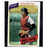 1980 TOPPS #40 CARLTON FISK BOSTON RED SOX