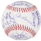 1996 New York Yankees Team Signed Baseball MLB...