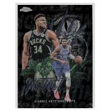 2025-26 Topps Chrome Instinct Giannis...