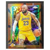 2025-26 LeBron James Topps Chrome Basketball...