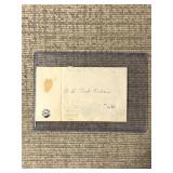 U.L. 'Red' Faber Signed Index Card with COA