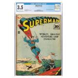 1940 DC Comics Superman #7 CGC 3.5 1st...