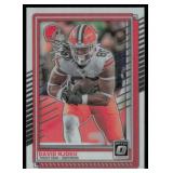 2025 Donruss Optic David Njoku Cleveland Browns...