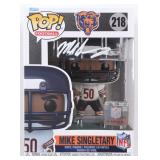 Mike Singletary HOF Signed Chicago Bears Funko