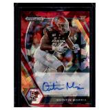 2021 Panini Prizm Draft Picks Gold Quintin Morris