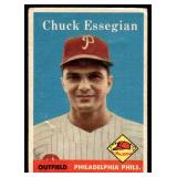 1958 Topps #460 Chuck Essegian Rookie Card