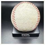 1966  Braves Team Signed Baseball 27 Autos Hank...