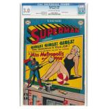 SUPERMAN #63 TOYMAN APPEARANCE 1950 CGC 3.0