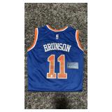 Jalen Brunson Signed Knicks Jersey with COA