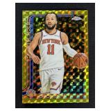 2025-26 Topps Chrome Jalen Brunson #101 Gold...
