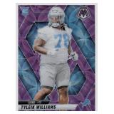 2025 Panini Mosaic Purple Tyleik Williams...