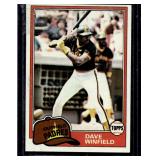 1981 Topps Dave Winfield San Diego Padres