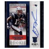 2013 PANINI CONTENDERS ROOKIE AUTO AARON DOBSON