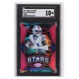 Stefon Diggs 25/199 Pink Mirror 2021 Panini...