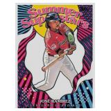 2025 Topps Summer Superstars Pink Jose Ramirez...