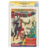 Amazing Spiderman Annual #1 SS Stan Lee CGC 4.5