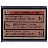 1981 Topps #259 Mets Future Stars Mookie Wilson