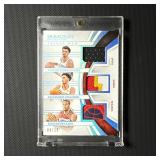 2024-25 Panini Immaculate Triple Mem Game Worn...
