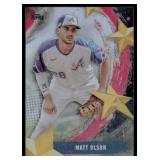 2025 Topps Stars of MLB Matt Olson Atlanta...