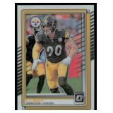 2025 Donruss Optic T.J. Watt Pittsburgh...