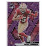 2025 Panini Mosaic Purple Jauan Jennings San...