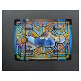 2025 Panini Mosaic Jumbo Stained Glass Josh Allen