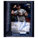 2025 Topps Chrome Connor Norby Rookie Auto