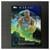2025 Topps Midnight - Shai Gilgeous-Alexander...