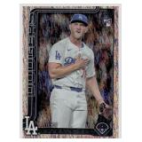 2025 Topps Holo Foil Ben Casparius Rookie Los...