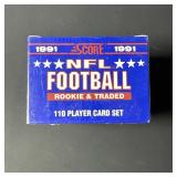 SCORE 1991 NFL Football Cards-ROOKIE &...