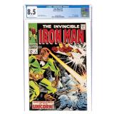 Iron Man #4 (Marvel Comics August 1968) CGC 8.5