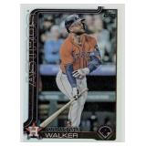 2025 Topps Holo Foil Christian Walker Houston...