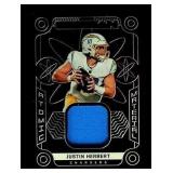 JUSTIN HERBERT 2022 PANINI OBSIDIAN ATOMIC...