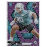 2025 Panini Mosaic Purple Kenneth Grant Miami...