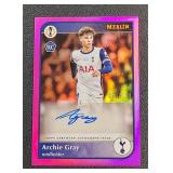 2024-25 Topps Merlin UEFA Archie Gray RC Rookie...