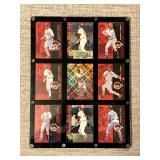 9x Mark McGwire Baseball Cards Inserts Nice