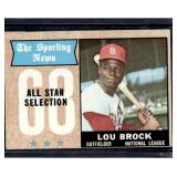 1968 Topps Set-Break #372 Lou Brock