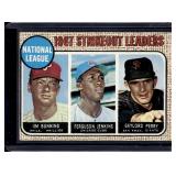 1968 Topps #11 NL1967 Strikeout Leaders