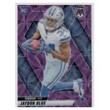 2025 Panini Mosaic Purple Jaydon Blue Dallas...