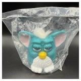 1998 McDonalds Happy Meal Teal Furby White Hair...