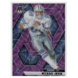 2025 Panini Mosaic Purple Michael Irvin Dallas...