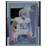 2025 Donruss Optic Oluwafemi Oladejo Rookie...