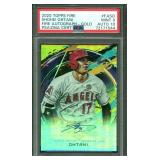 2020 TOPPS FIRE AUTOGRAPHS GOLD #FASO SHOHEI...