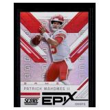 2019 Score Patrick Mahomes II Epix Game #EG-3