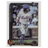 2025 Topps Holo Foil Luisangel Acuna Rookie New...