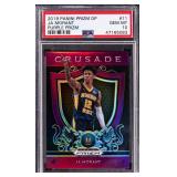 2019-20 Panini Prizm Draft Picks Crusade Purple...