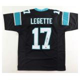 Xavier Legette Panthers Signed Jersey Beckett